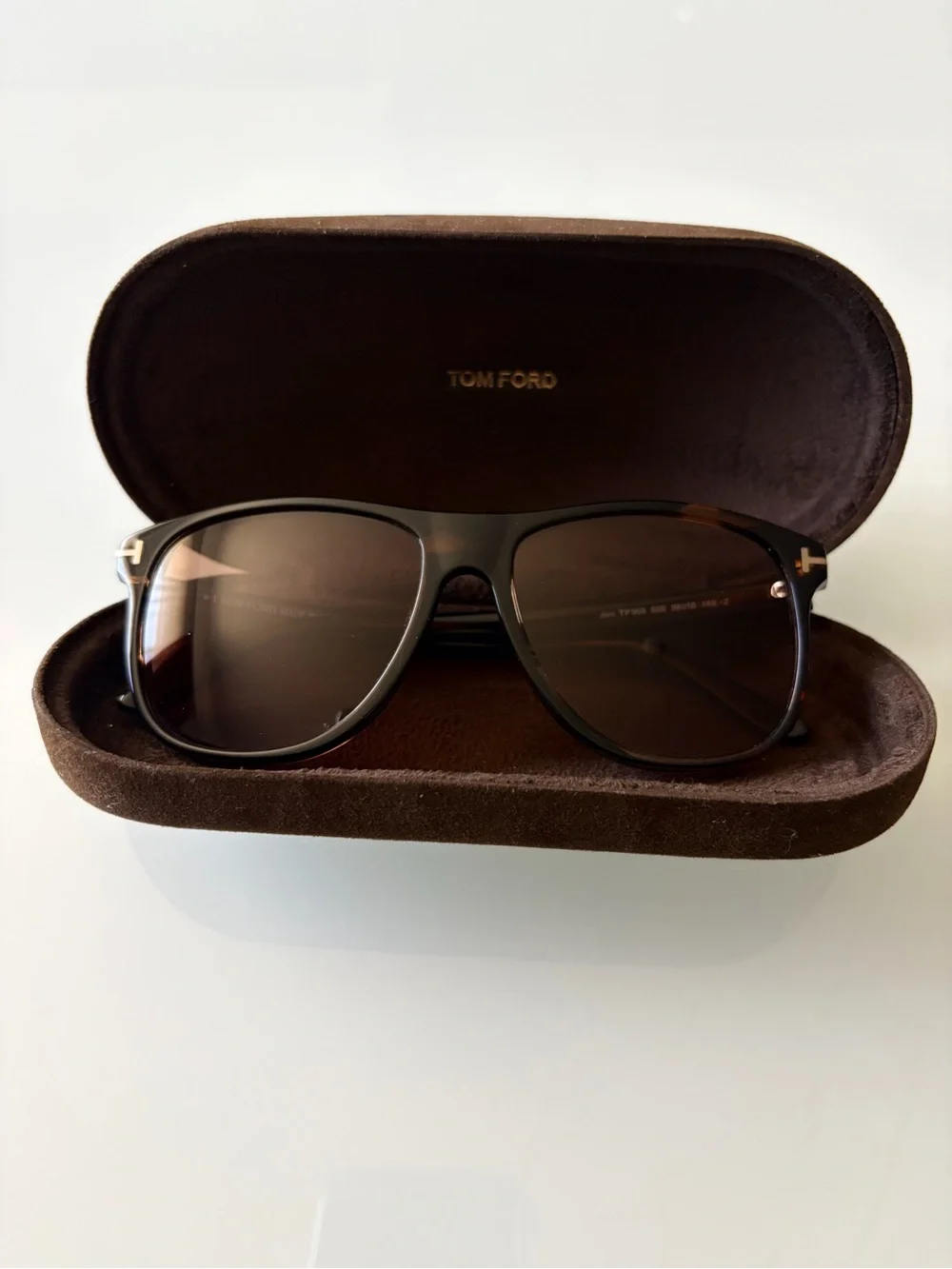 Tom Ford Joni TF905 50E Tortoise Square Sunglasses